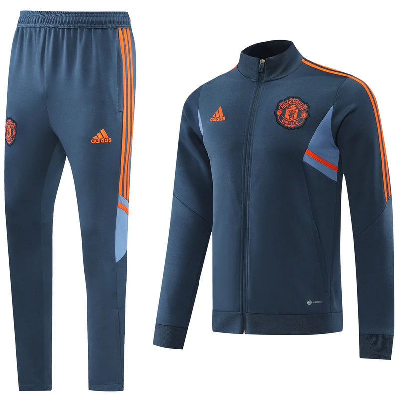Conjunto de Frio - Manchester United Cinza