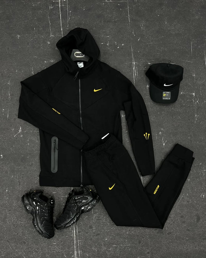 Kit Nike (boné, blusa, calça e tênis) preto