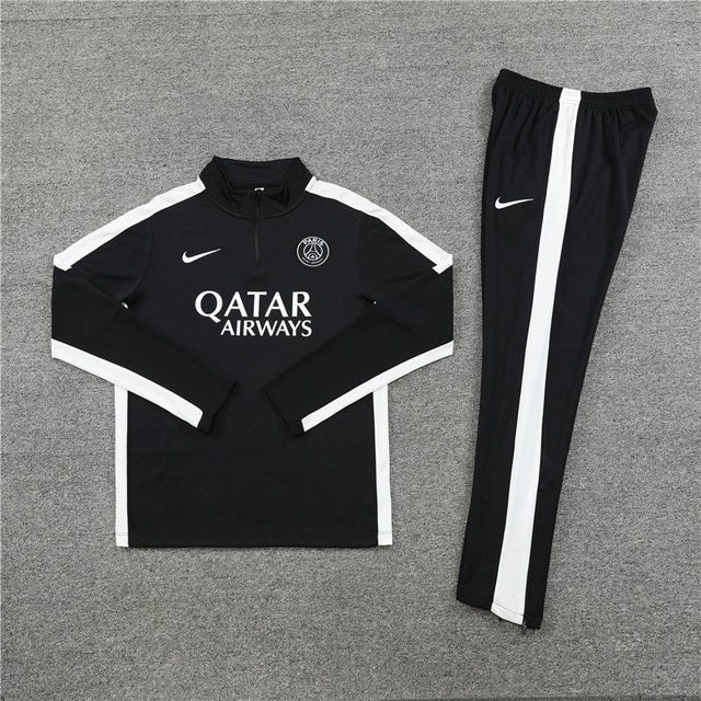 Conjunto Tracksuit- PSG Preto