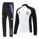 Conjunto Tracksuit- Alemanha Branco e Roxo