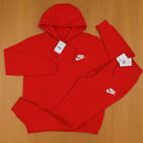 Kit Nike (blusa de frio e calça moletom vermelho)